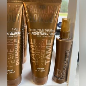 BOGO Brazilian Blowout Protective Thermal Straightening Balm